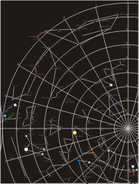 Vector Clip Art - Star Map