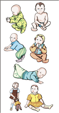 Vector Clip Art - Babies & Kids Clipart