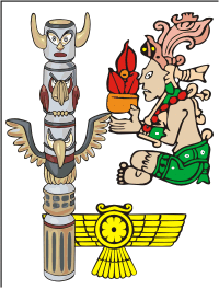 Векторный клипарт - Ацтекская мифология