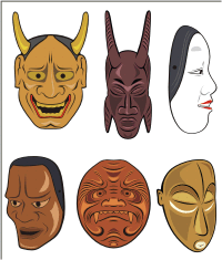 Vector Clip Art - Masks