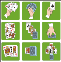 Playing cards clip art (1684) Free EPS Download / 4 Vector