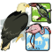 Vector graphics download package: Birds Clipart