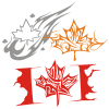 Vector clipart set 'Canadian maple leaf flames and tattoos'