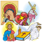 Vector graphics download package: Christian clipart