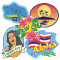 Vector graphics download package: Hawaiian clipart
