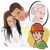 Vector clipart set 'People clipart'
