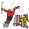 Vector graphics download package: Ice Hockey Clipart