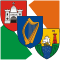 Vector graphics download package: Irish Flags & Crests / Heraldry of Ireland