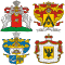 Vector graphics download package: Russian family coats of arms and crests