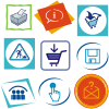 Vector clipart CD 'Vector Pictograms and Icons'
