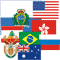 Vector graphics download package: Флаги и гербы стран мира